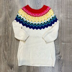 Gymboree Baby 2T Fair Isle Sweater dress